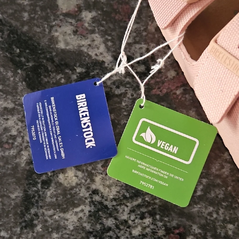 Birkenstock NWT Light Pink Double Strap Sandals - Picture 2 of 7